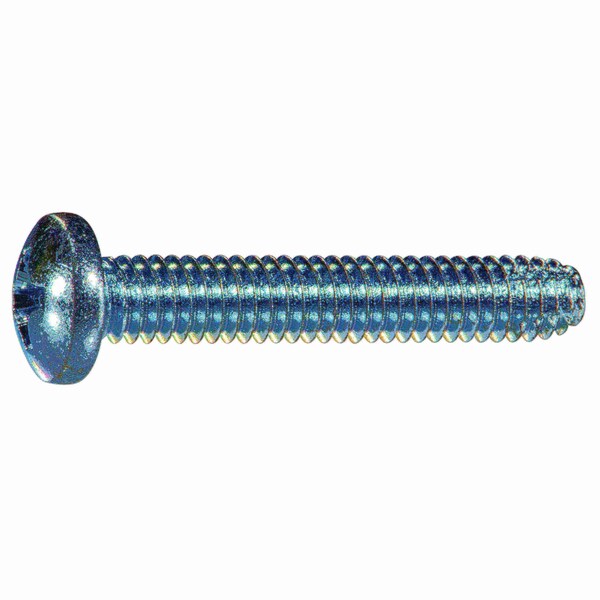 Midwest Fastener Sheet Metal Screw, #8 x 1 in, Zinc Plated Steel Pan Head Phillips Drive, 25 PK 931606 - main